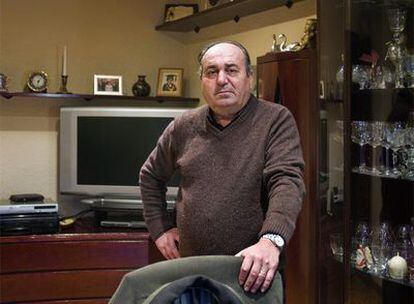 José García, en la casa que ha perdido por no poder afrontar las deudas.