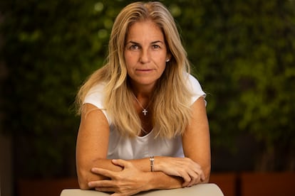 Arantxa Sánchez Vicario, este viernes en Barcelona.