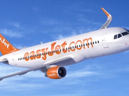 El modelo 737 de la estadounidense Boeing operado por Easyjet.