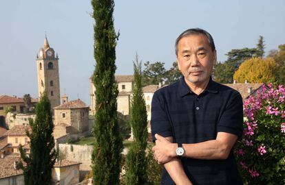 El novelista japonés Haruki Murakami, en Italia en noviembre de 2019.