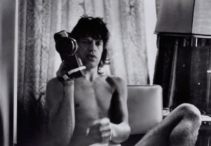 Mick Jagger, en un momento del documental.