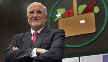 Juan Roig, en la presentación de resultados.