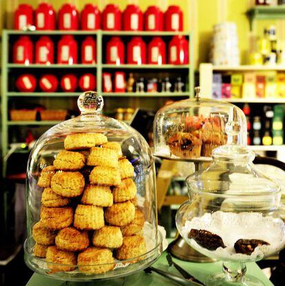 'Scons', pasteles y 'muffins' en Living in London.