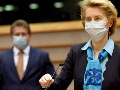 La presidenta de la Comisión Europea, Ursula von der Leyen.