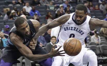 Kidd-Gilchrist y Green, en el Charlotte-Memphis.