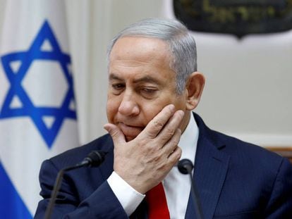 El primer ministro israelí, Benjamín Netanyahu, en Jerusalén. 