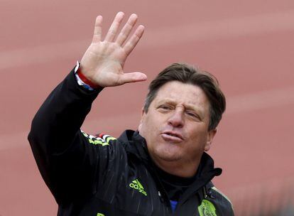 El seleccionador de México, Miguel Herrera