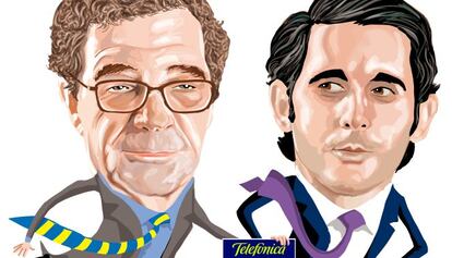 César Alierta y José María Álvarez-Pallete