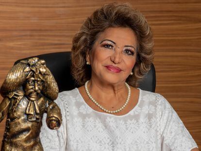 La alcaldesa de Acapulco y aspirante de Morena a la gubernatura de Guerrero, Adela Román Ocampo
