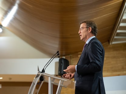 El presidente de la Xunta de Galicia, Alberto Núñez Feijóo.