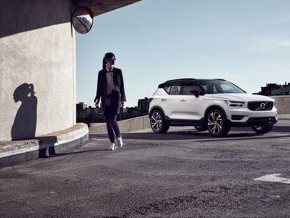 El Volvo XC40, un SUV ideal para ciudad y carretera.