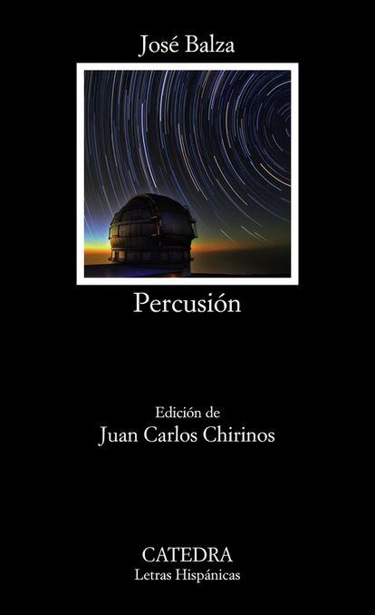 Portada del libro 'Percusión', de José Balza