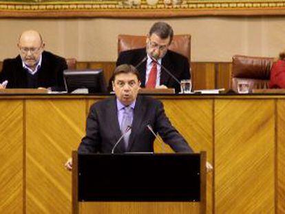 Luis Planas en el Parlamento.