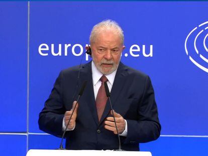 Lula da Silva interviene en el Parlamento Europeo este lunes