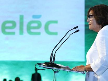 La presidente de Aelec, Marina Serrano, en una imagen de archivo.