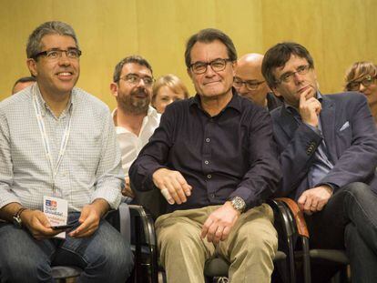 Francesc Homs, Artur Mas i Carles Puigdemont.