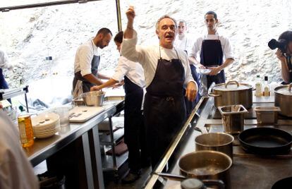 El cuiner Ferran Adrià. 