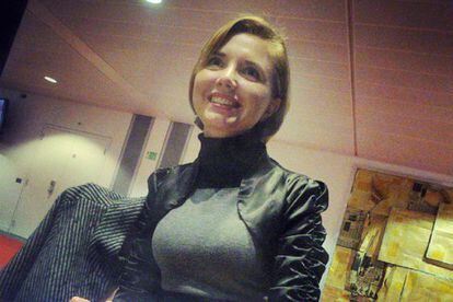 Yelyzaveta Schepetylnykova, representante del Euromaidán, en una imagen del perfil de Instagram de la Eurocámara.