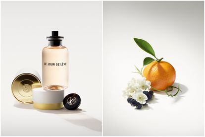 Perfume Le Jour Se Lève (210 €), de Louis Vuitton.