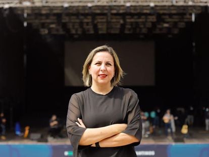 Mariana Aymerich, directora del Festival Internacional Cervantino.