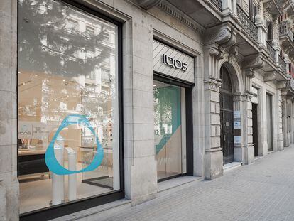 Así es la IQOS Boutique de Barcelona situada en plena Rambla de Catalunya.