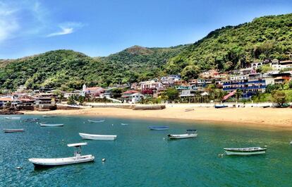 Una de las playas de la isla de Taboga, en Panamá.