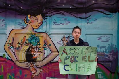 Nina Py Brozovich, activista de 17 años, de Bolivia.