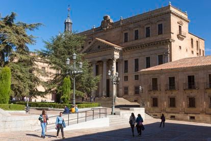 Imagen de archivo de la facultad de Filología de la Universidad de Salamanca.