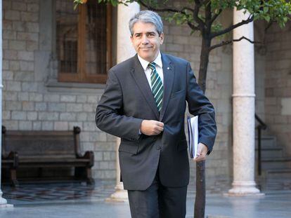 El exconsejero de Presidencia de la Generalitat de Cataluña, Francesc Homs, en una foto de archivo.