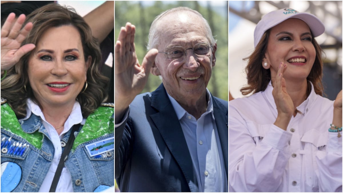 Sandra Torres, Edmond Mulet y Zury Ríos los candidatos favoritos que