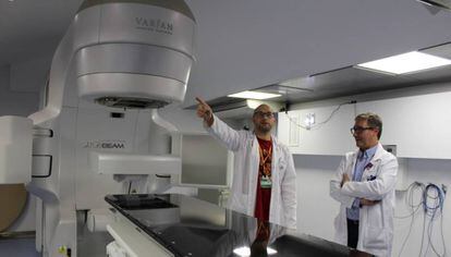 Acelerador de radioterapia del Hospital Universitario Arnau de Vilanova