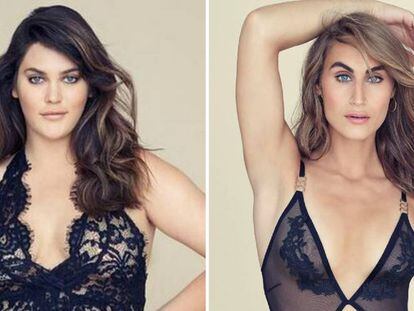 Las modelos Ali Tate Cutler y May Simon Lifschtiz, en Instagram.