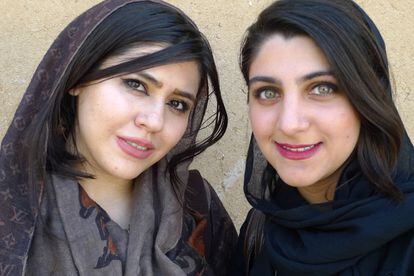 Dos jóvenes iraníes en Shiraz.