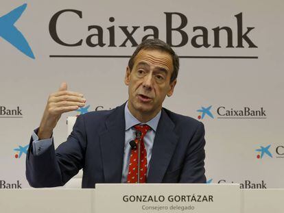 Gonzalo Gortázar, consejero delegado de Caixabank, a finales de octubre en Valencia.