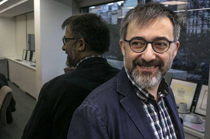 Antoni Gutiérrez-Rubí durante la entrevista con EL PAÍS.