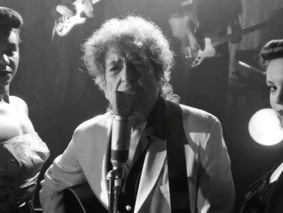 Bob Dylan, en una imagen sacada de 'Shadow Kingdom'.
