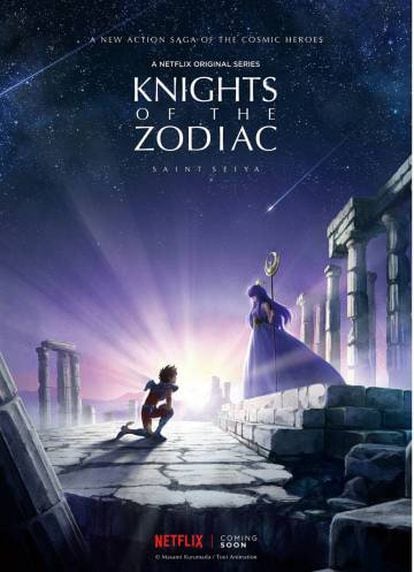 Cartel de 'Knights of the Zodiac'.