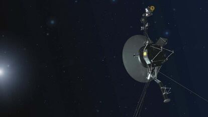 Voyager 1 sonda en el espacio