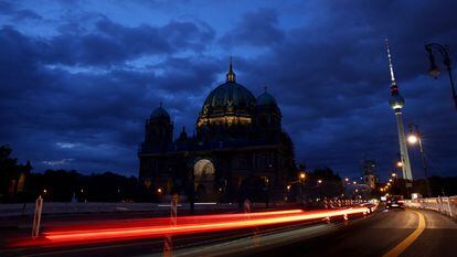 La catedral de Berlín, el viernes.