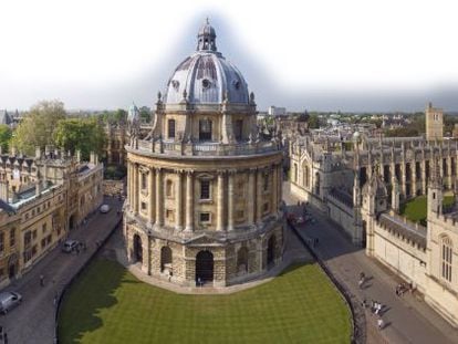 Campus de la Universidad de Oxford.