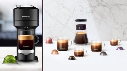 Cinco tamaños de café en una sola cafetera y pulsando solo un botón; además, de calidad excepcional.