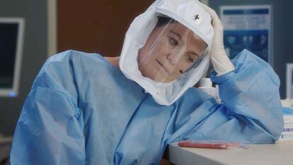 Ellen Pompeo, en una imagen promocional de la temporada 17ª de 'Anatomía de Grey'.