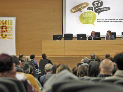 5 Congreso de Escola Valenciana en la Universitat de Val&egrave;ncia