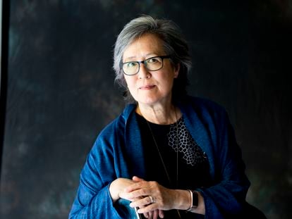 Retrato de Ruth Ozeki, en Torino (Italia) el 20 de mayo de 2022.
