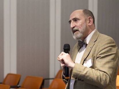 El experto de la FAO Juan Carlos Garc&iacute;a y Cebolla, en el curso.