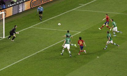 La jugada del gol de Torres.