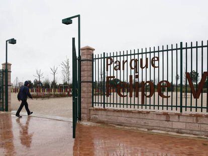 Parque Felipe VI en Madrid.