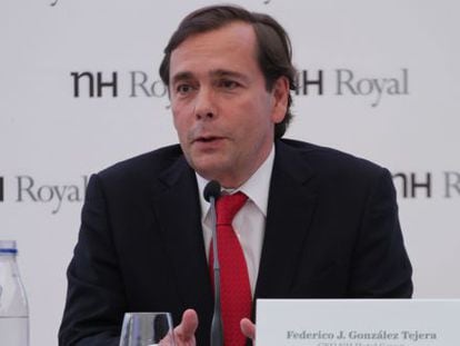 El consejero delegado de NH, Federico González Tejera.