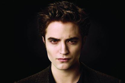 Robert Pattinson, protagonista de la saga <i>Crepúsculo</i>.