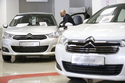 El C4 de Citroën, también entre los más vendidos y fabricado en la planta de Vigo. El es modelo más popular del grupo PSA, que incluye Citroën, Peugeot, Opel y DS.
